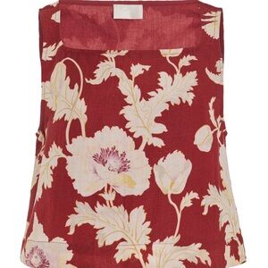 POSSE Emma floral crop tank top sleeveless floral - Small